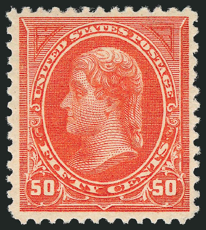 Value of US Stamp Scott Catalogue # 260: 1894 50c Jefferson. Robert Siegel Auction Galleries, Jun 2011, Sale 1011, Lot 615
