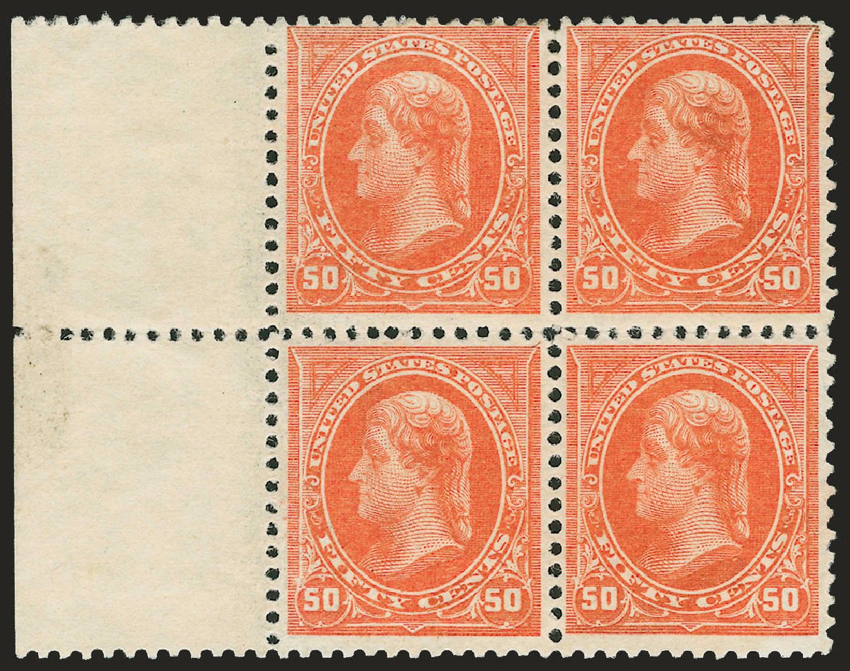 US Stamp Price Scott Catalog 260 - 1894 50c Jefferson. Robert Siegel Auction Galleries, Oct 2008, Sale 963, Lot 885