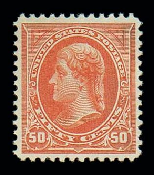 US Stamps Price Scott Catalogue 260 - 1894 50c Jefferson. Matthew Bennett International, Dec 2007, Sale 325, Lot 1792