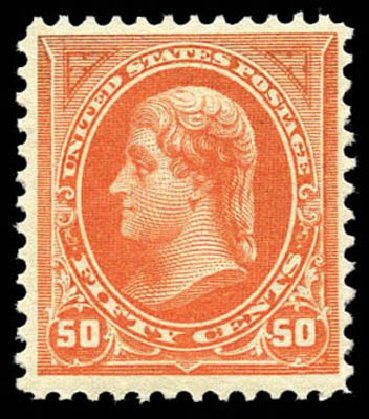 Costs of US Stamps Scott Catalogue # 260 - 1894 50c Jefferson. Matthew Bennett International, Mar 2011, Sale 337, Lot 2702
