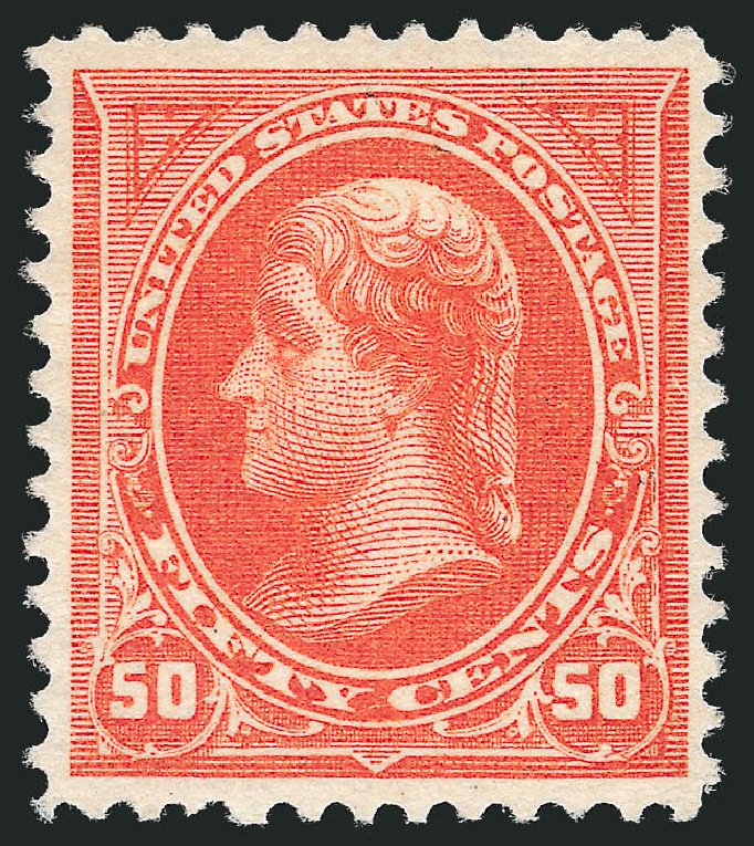 Price of US Stamp Scott #260: 1894 50c Jefferson. Robert Siegel Auction Galleries, Oct 2011, Sale 1014, Lot 1592