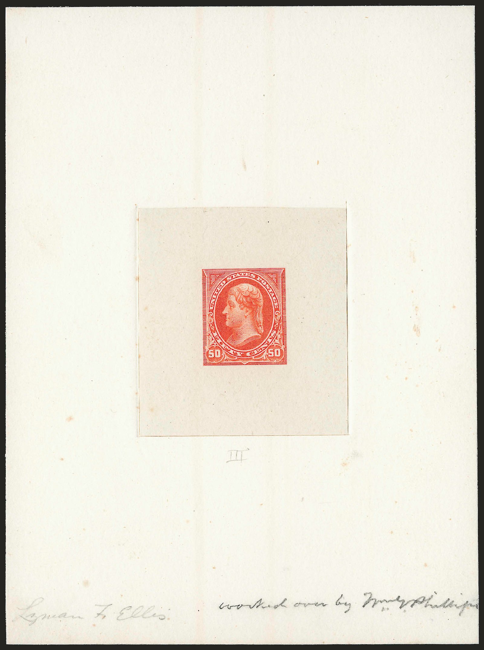 US Stamps Prices Scott Catalog #260 - 50c 1894 Jefferson. Robert Siegel Auction Galleries, Dec 2009, Sale 977, Lot 203