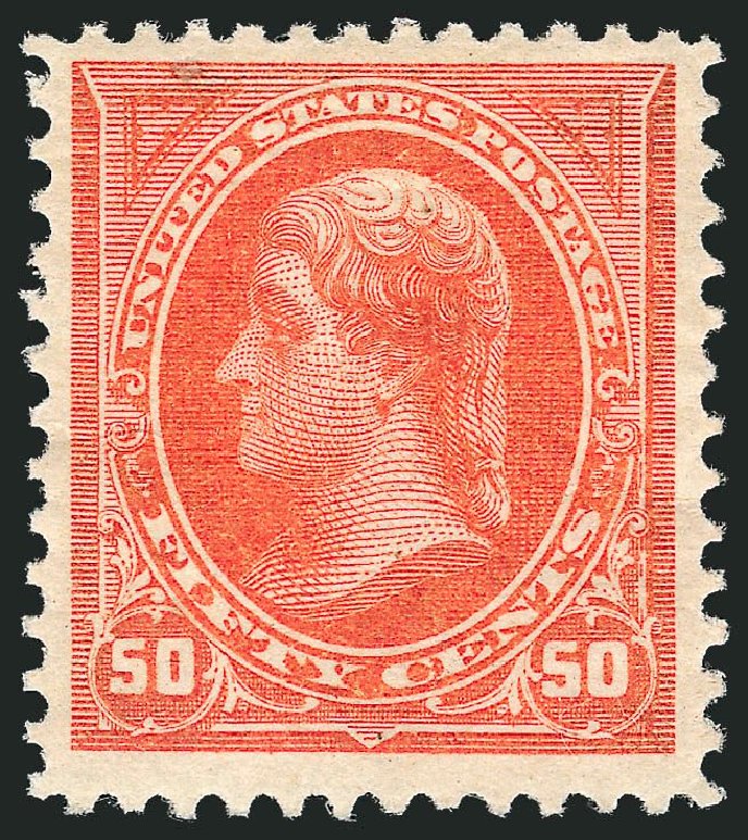 US Stamp Values Scott Cat. 260 - 50c 1894 Jefferson. Robert Siegel Auction Galleries, Nov 2013, Sale 1057, Lot 846