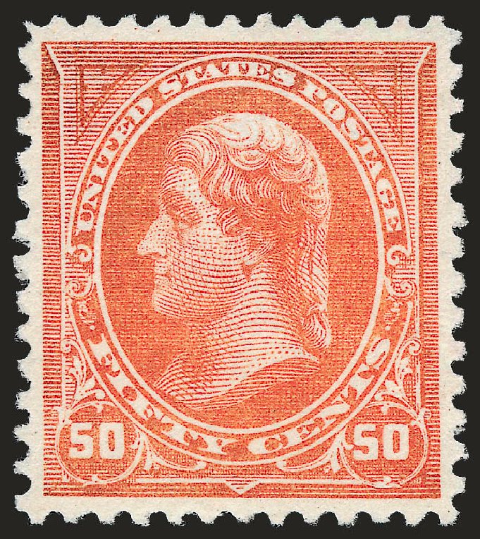US Stamp Prices Scott #260 - 50c 1894 Jefferson. Robert Siegel Auction Galleries, Dec 2008, Sale 967, Lot 4426