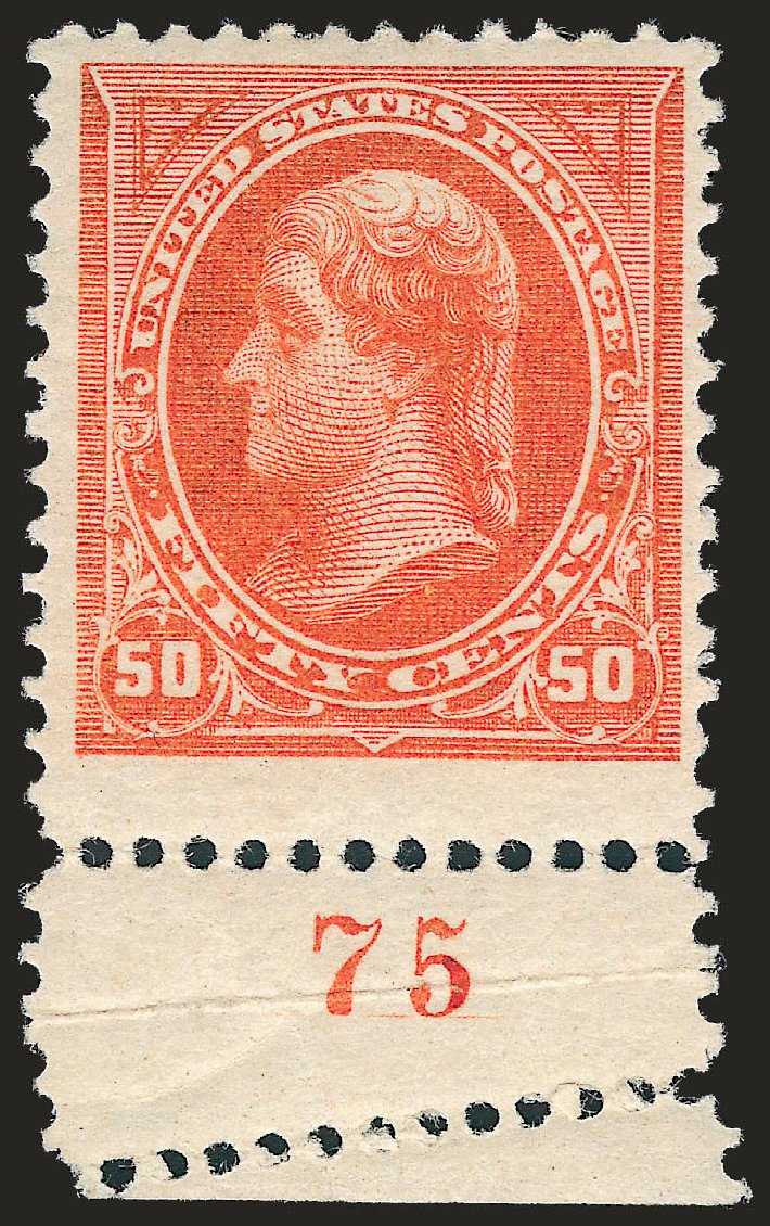US Stamps Price Scott #260 - 50c 1894 Jefferson. Robert Siegel Auction Galleries, Dec 2009, Sale 977, Lot 346