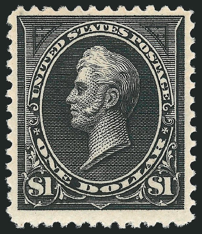 Prices of US Stamps Scott #261 - 1894 US$1.00 Perry. Robert Siegel Auction Galleries, Oct 2010, Sale 997, Lot 5757