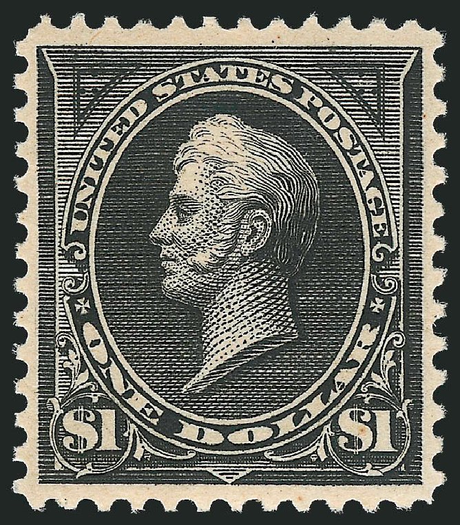 US Stamp Prices Scott Catalogue 261: 1894 US$1.00 Perry. Robert Siegel Auction Galleries, Mar 2011, Sale 1007, Lot 2500