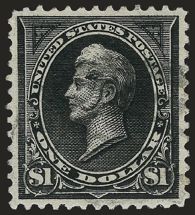 Cost of US Stamps Scott Catalogue #261 - 1894 US$1.00 Perry. Robert Siegel Auction Galleries, Dec 2008, Sale 967, Lot 4430