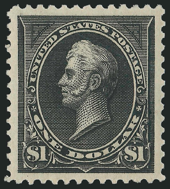 US Stamp Prices Scott #261 - 1894 US$1.00 Perry. Robert Siegel Auction Galleries, Dec 2009, Sale 978, Lot 1080
