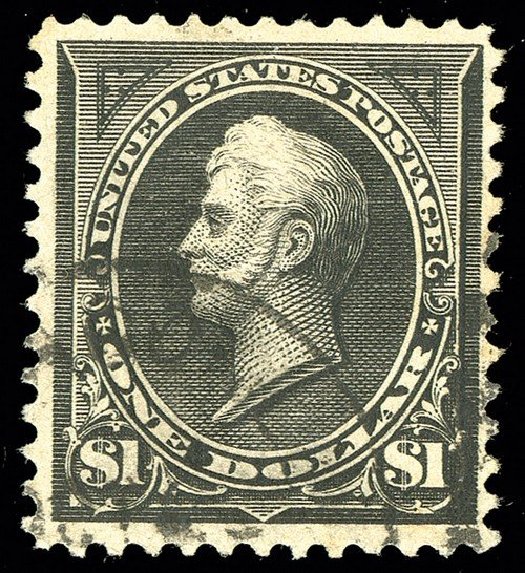 Values of US Stamp Scott Cat. #261 - 1894 US$1.00 Perry. Spink Shreves Galleries, May 2014, Sale 148, Lot 220