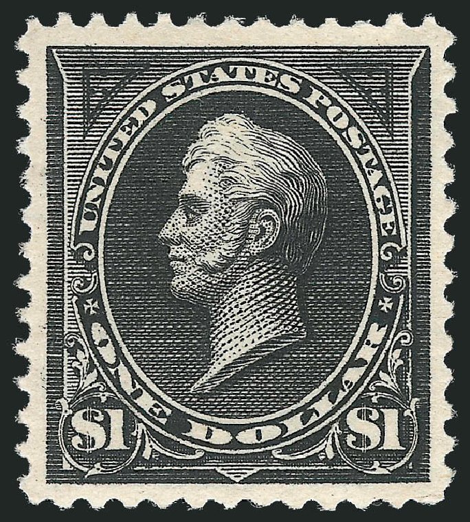 US Stamps Price Scott Cat. # 261: 1894 US$1.00 Perry. Robert Siegel Auction Galleries, Oct 2011, Sale 1013, Lot 321