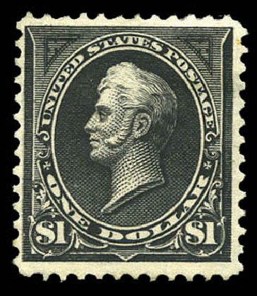 Prices of US Stamps Scott #261 - 1894 US$1.00 Perry. Matthew Bennett International, Mar 2011, Sale 337, Lot 2704