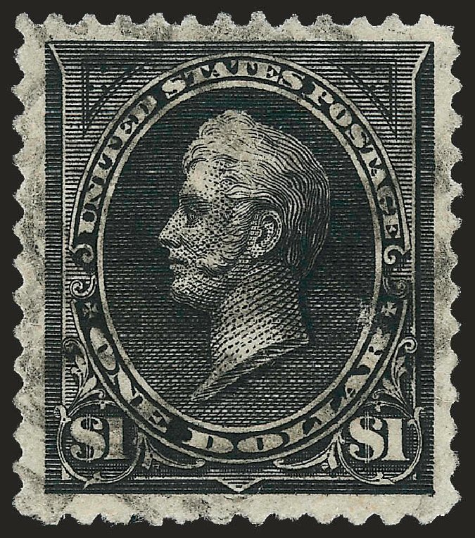 Cost of US Stamps Scott Cat. # 261 - US$1.00 1894 Perry. Robert Siegel Auction Galleries, Apr 2010, Sale 984, Lot 644