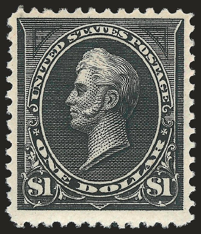 Costs of US Stamps Scott Catalog #261 - 1894 US$1.00 Perry. Robert Siegel Auction Galleries, Sep 2009, Sale 976, Lot 1745
