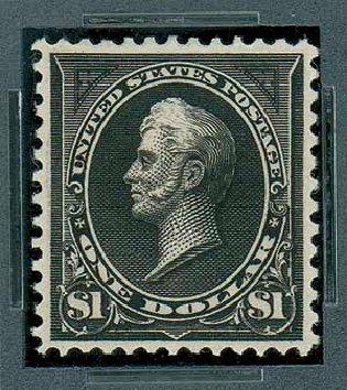 US Stamps Price Scott # 261: 1894 US$1.00 Perry. Matthew Bennett International, Oct 2007, Sale 322, Lot 2112