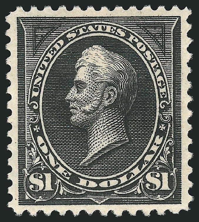 Costs of US Stamp Scott Catalogue #261: 1894 US$1.00 Perry. Robert Siegel Auction Galleries, Sep 2014, Sale 1078, Lot 392