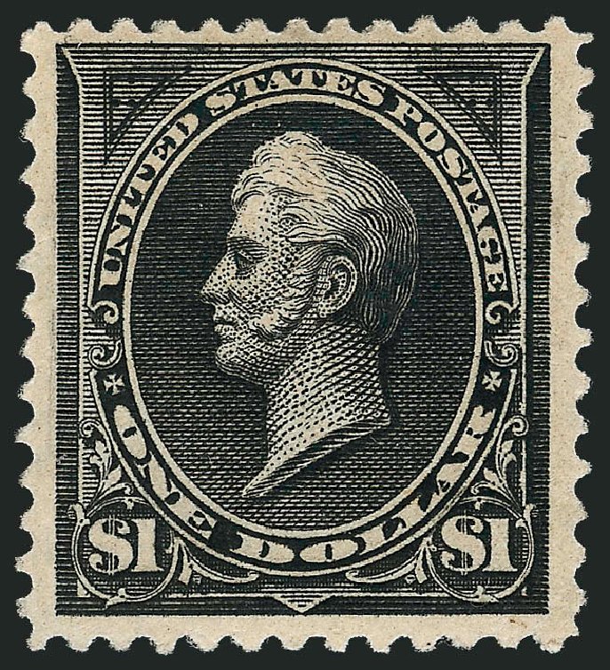 Prices of US Stamp Scott Catalogue 261: 1894 US$1.00 Perry. Robert Siegel Auction Galleries, Sep 2008, Sale 962, Lot 2542