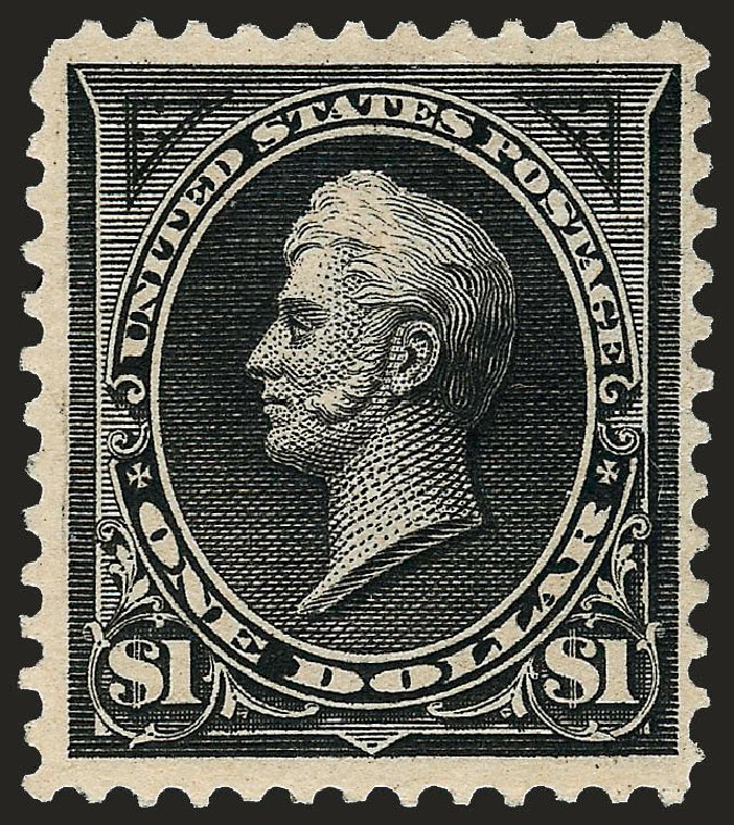 US Stamp Value Scott # 261 - 1894 US$1.00 Perry. Robert Siegel Auction Galleries, Oct 2008, Sale 963, Lot 886