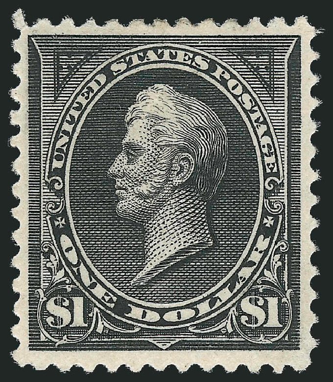 Price of US Stamp Scott Catalog # 261 - US$1.00 1894 Perry. Robert Siegel Auction Galleries, Oct 2010, Sale 997, Lot 5756
