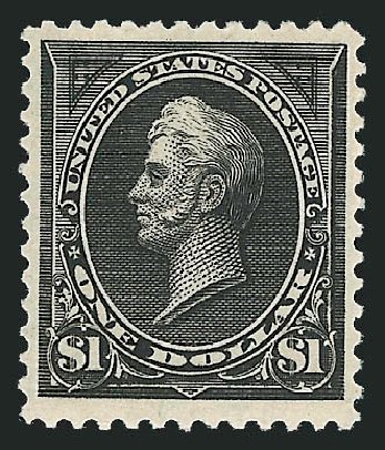US Stamps Prices Scott Catalog #261A - US$1.00 1894 Perry. Robert Siegel Auction Galleries, Dec 2012, Sale 1037, Lot 1877