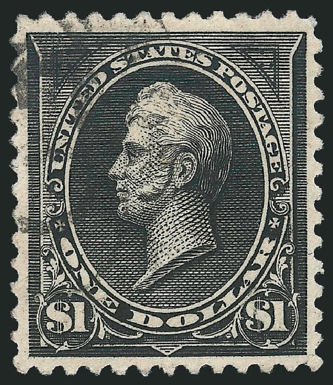 Value of US Stamps Scott # 261A - US$1.00 1894 Perry. Robert Siegel Auction Galleries, Apr 2010, Sale 984, Lot 647