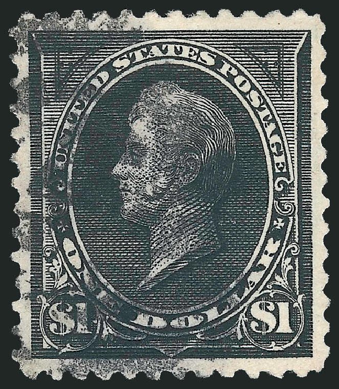 Costs of US Stamp Scott #261A - 1894 US$1.00 Perry. Robert Siegel Auction Galleries, Oct 2010, Sale 997, Lot 5767