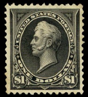 Prices of US Stamp Scott #261A: US$1.00 1894 Perry. Daniel Kelleher Auctions, Dec 2013, Sale 640, Lot 228