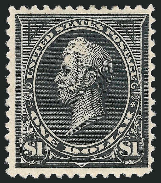 Value of US Stamps Scott #261A - 1894 US$1.00 Perry. Robert Siegel Auction Galleries, Dec 2012, Sale 1037, Lot 1878