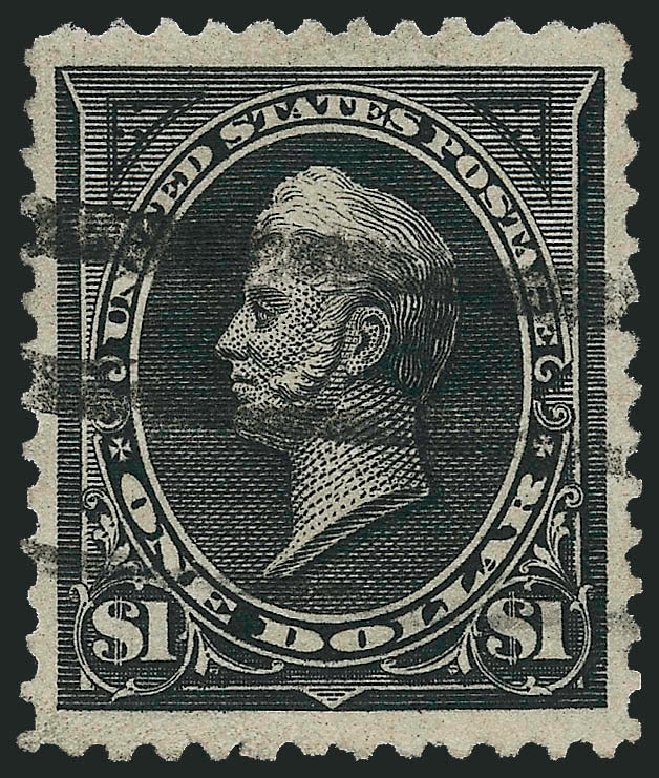 US Stamp Values Scott Catalog # 261A: 1894 US$1.00 Perry. Robert Siegel Auction Galleries, Oct 2010, Sale 997, Lot 5768