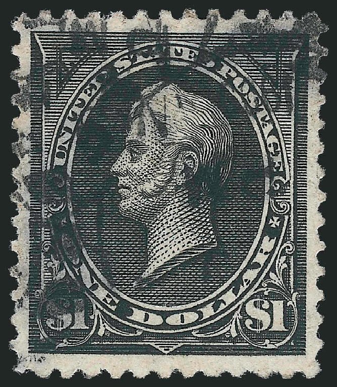 Costs of US Stamps Scott Cat. 261A - US$1.00 1894 Perry. Robert Siegel Auction Galleries, Sep 2012, Sale 1027, Lot 139