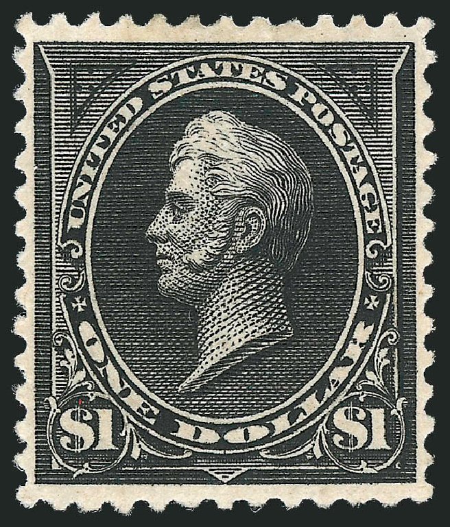Cost of US Stamps Scott Cat. # 261A - 1894 US$1.00 Perry. Robert Siegel Auction Galleries, Oct 2010, Sale 997, Lot 5759
