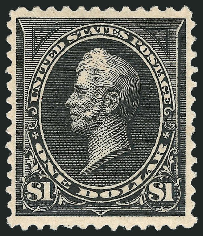 Costs of US Stamp Scott Catalogue 261A - 1894 US$1.00 Perry. Robert Siegel Auction Galleries, Mar 2012, Sale 1019, Lot 590