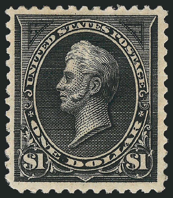 Cost of US Stamp Scott Catalogue #261A - US$1.00 1894 Perry. Robert Siegel Auction Galleries, Oct 2010, Sale 997, Lot 5760