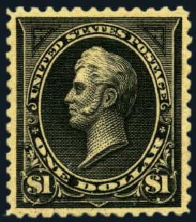 Costs of US Stamp Scott 261A - US$1.00 1894 Perry. Harmer-Schau Auction Galleries, Aug 2012, Sale 94, Lot 1371