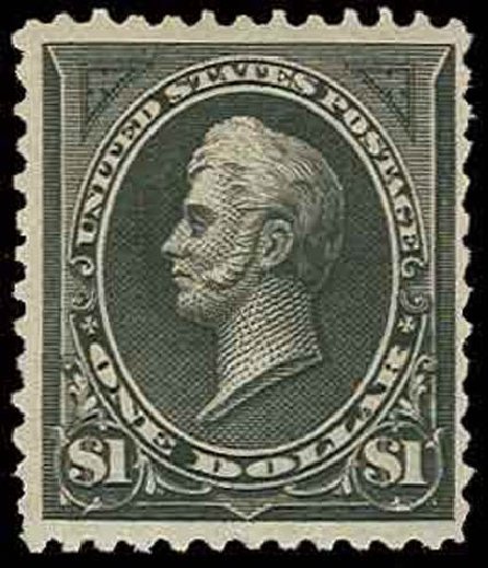 Prices of US Stamps Scott 261A - US$1.00 1894 Perry. H.R. Harmer, Nov 2013, Sale 3004, Lot 1191