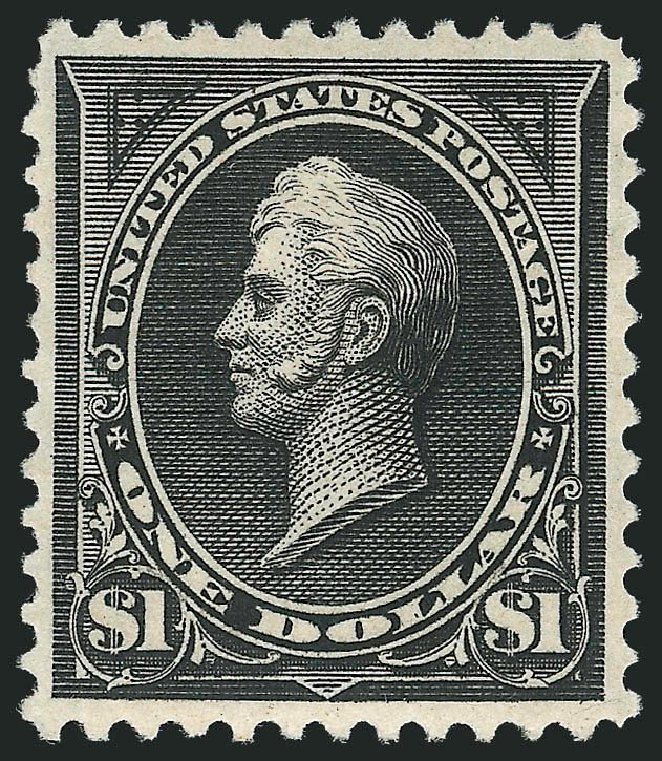 Value of US Stamps Scott Catalogue # 261A: US$1.00 1894 Perry. Robert Siegel Auction Galleries, May 2013, Sale 1044, Lot 211