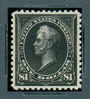 US Stamps Price Scott Catalog 261A - 1894 US$1.00 Perry. Matthew Bennett International, Oct 2007, Sale 322, Lot 2114