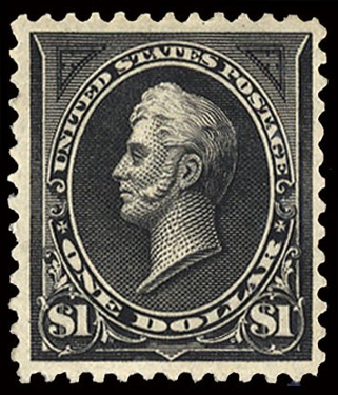 Prices of US Stamps Scott 261A - US$1.00 1894 Perry. Cherrystone Auctions, Nov 2010, Sale 201011, Lot 134