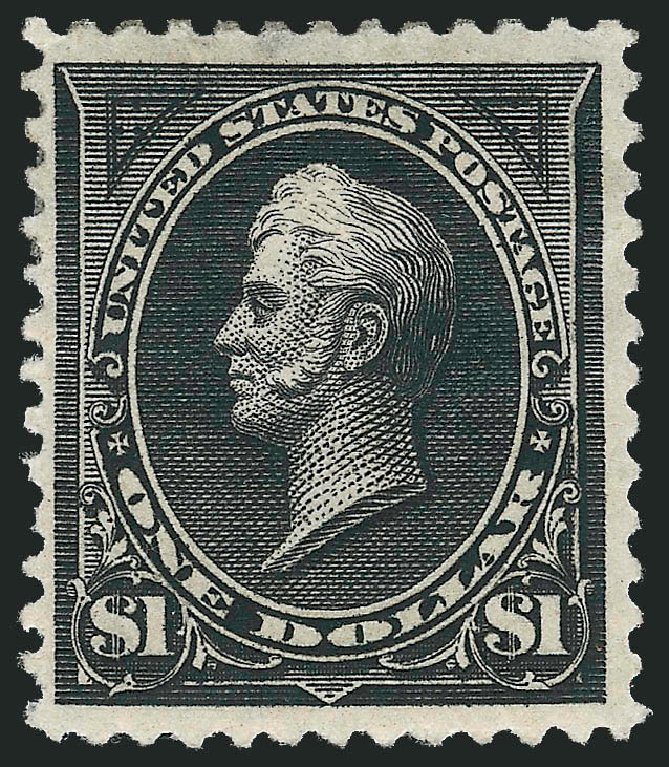 Price of US Stamps Scott Cat. # 261A: 1894 US$1.00 Perry. Robert Siegel Auction Galleries, Mar 2011, Sale 1007, Lot 2504