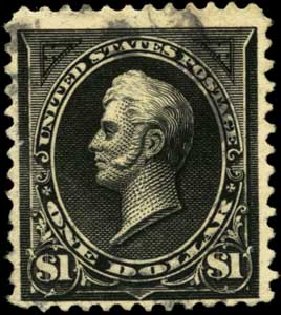 US Stamps Price Scott 261A: US$1.00 1894 Perry. Harmer-Schau Auction Galleries, Feb 2012, Sale 92, Lot 1025