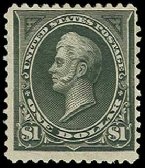 US Stamp Prices Scott Catalog # 261A - US$1.00 1894 Perry. H.R. Harmer, Jun 2015, Sale 3007, Lot 3265