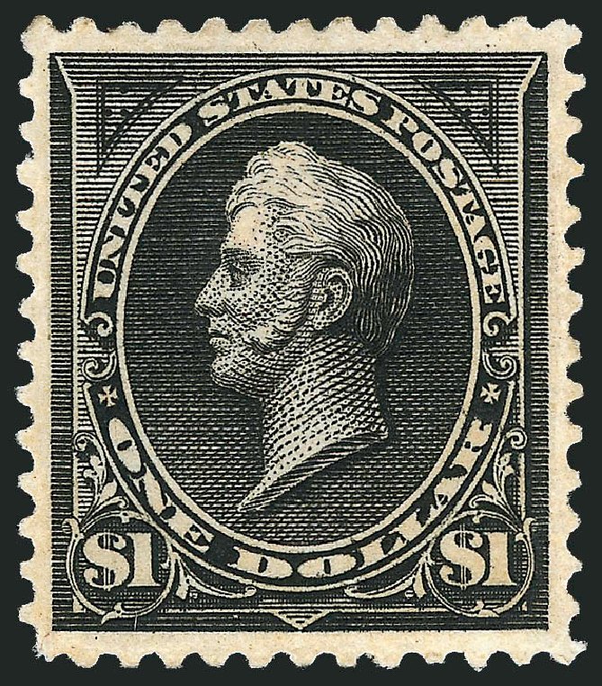Price of US Stamp Scott Catalog # 261A - 1894 US$1.00 Perry. Robert Siegel Auction Galleries, Sep 2008, Sale 962, Lot 2545