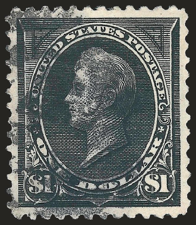 Prices of US Stamps Scott Catalogue 261A - 1894 US$1.00 Perry. Robert Siegel Auction Galleries, Jun 2009, Sale 975, Lot 1575
