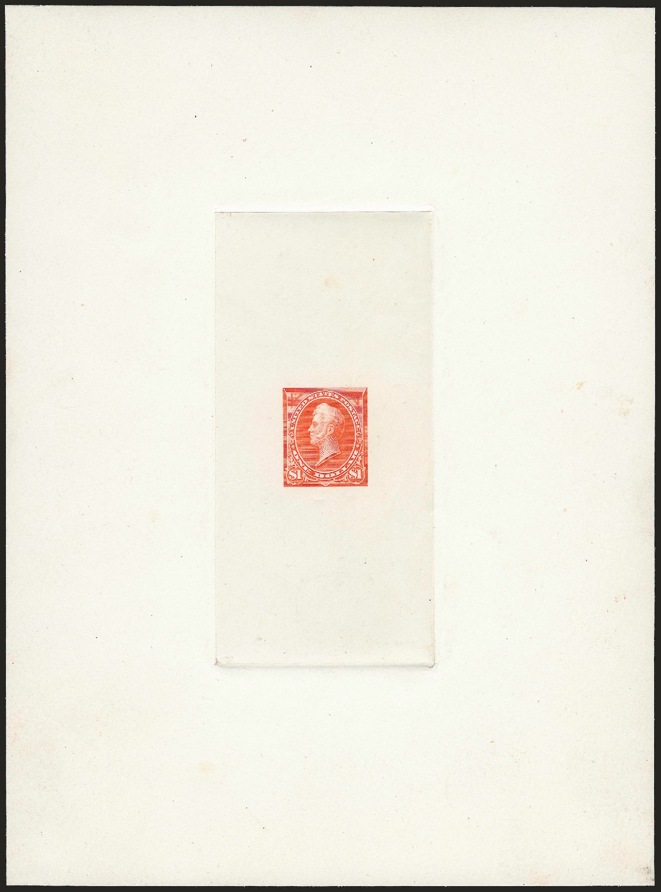 US Stamp Prices Scott Cat. #261A: 1894 US$1.00 Perry. Robert Siegel Auction Galleries, Dec 2009, Sale 977, Lot 215