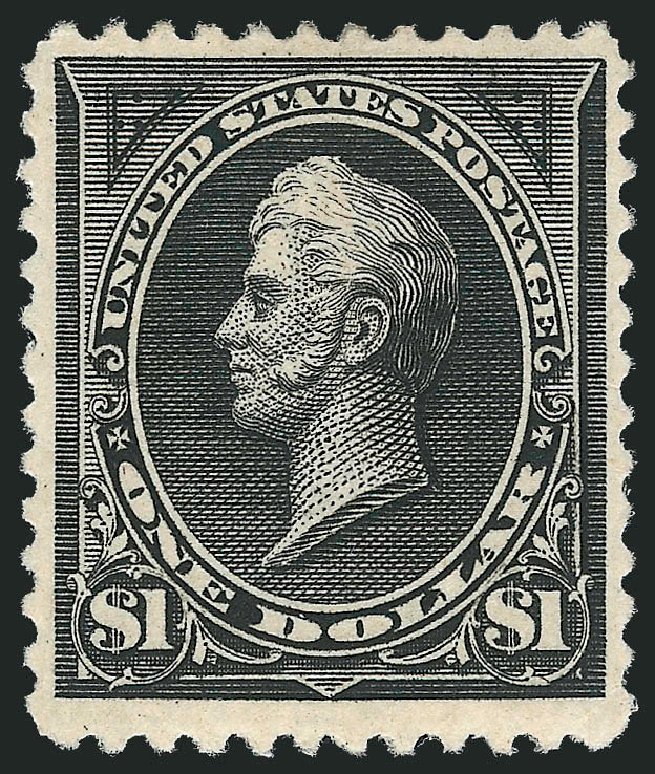 Cost of US Stamp Scott Catalog # 261A: 1894 US$1.00 Perry. Robert Siegel Auction Galleries, Oct 2010, Sale 997, Lot 5765