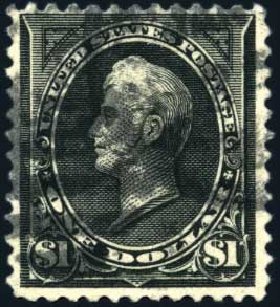 Prices of US Stamp Scott Cat. 261A: 1894 US$1.00 Perry. Harmer-Schau Auction Galleries, Mar 2011, Sale 89, Lot 252