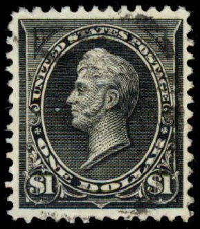 US Stamp Value Scott #261A: US$1.00 1894 Perry. Daniel Kelleher Auctions, May 2015, Sale 669, Lot 2782