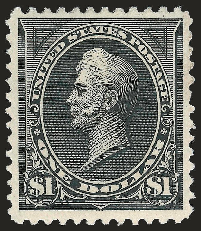 US Stamp Prices Scott Catalogue # 261A - 1894 US$1.00 Perry. Robert Siegel Auction Galleries, Apr 2009, Sale 972, Lot 3252