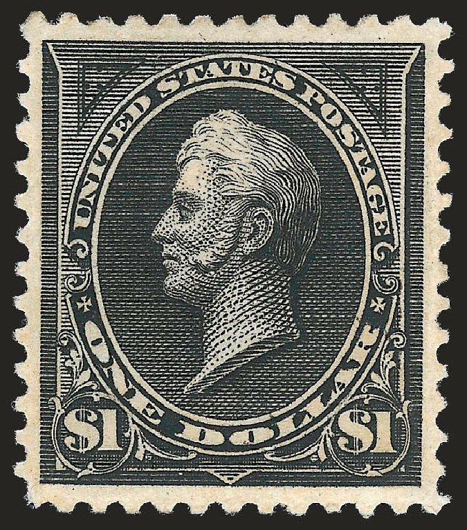 Value of US Stamps Scott Catalogue # 261A: 1894 US$1.00 Perry. Robert Siegel Auction Galleries, Dec 2009, Sale 982, Lot 5602
