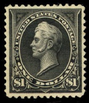 Prices of US Stamp Scott Catalog #261A - US$1.00 1894 Perry. Daniel Kelleher Auctions, Sep 2013, Sale 639, Lot 1093
